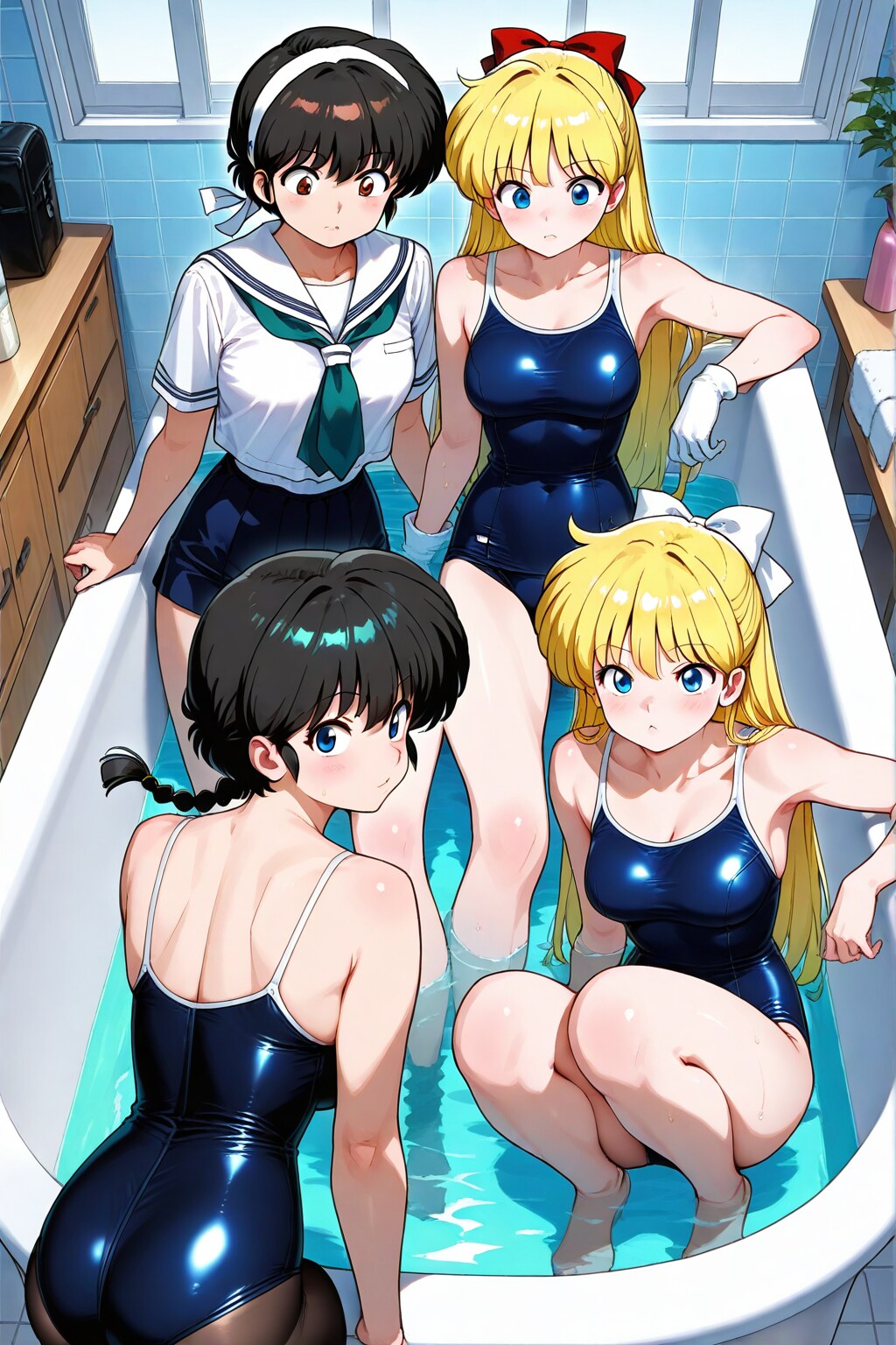 美奈子らに正体をバラす