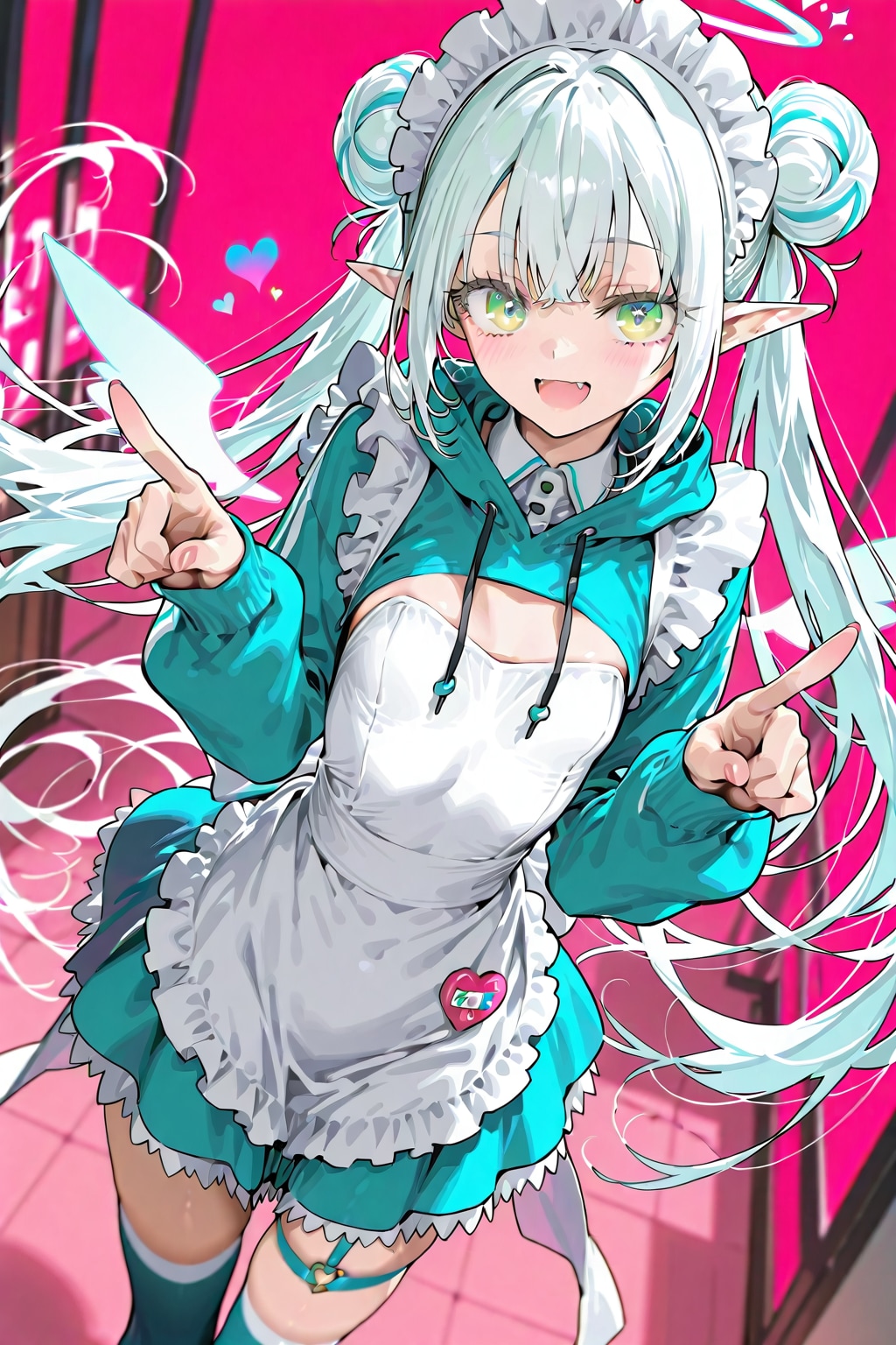 エルフの女の子