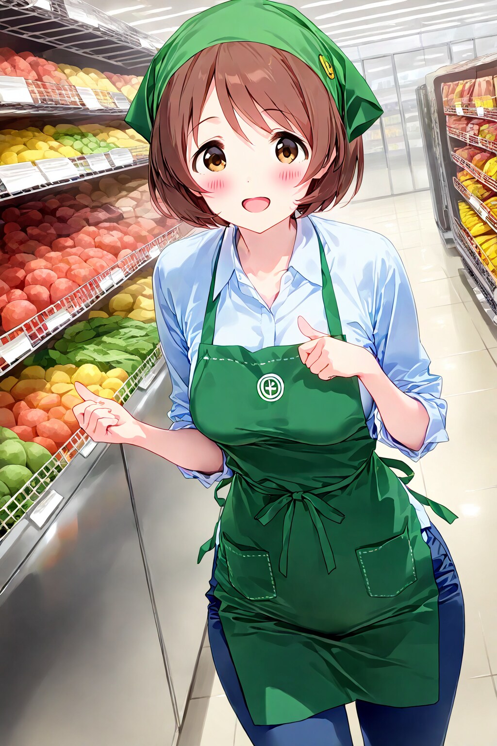 スーパーちちぷいの店員さん(MESSリメイク)