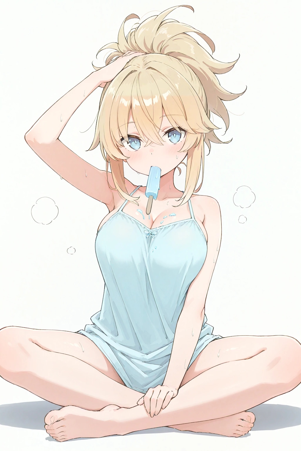 トゲトゲポニテのズボラな姉ちゃん