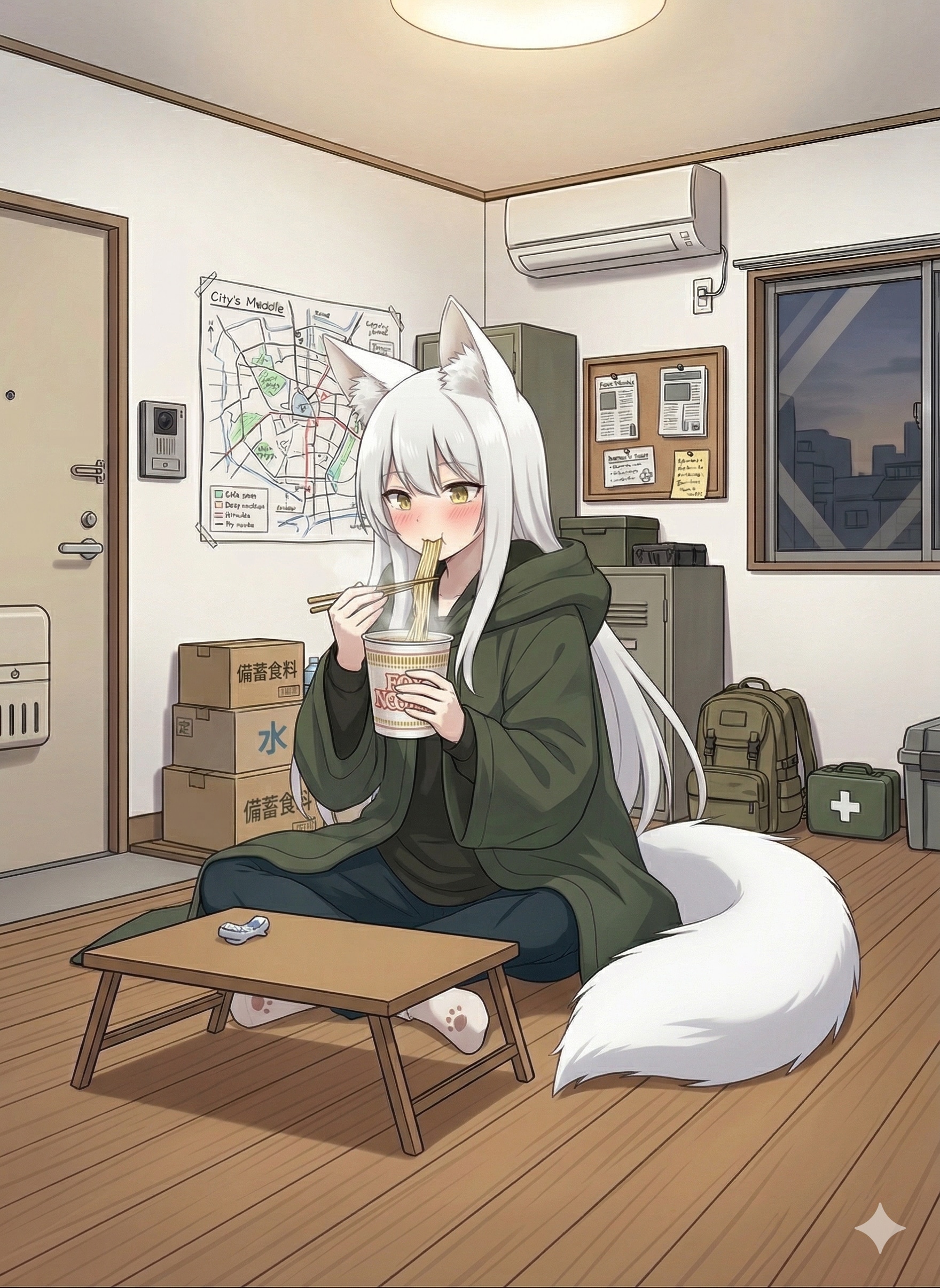 アジト暮らし | の人気AIイラスト・グラビア