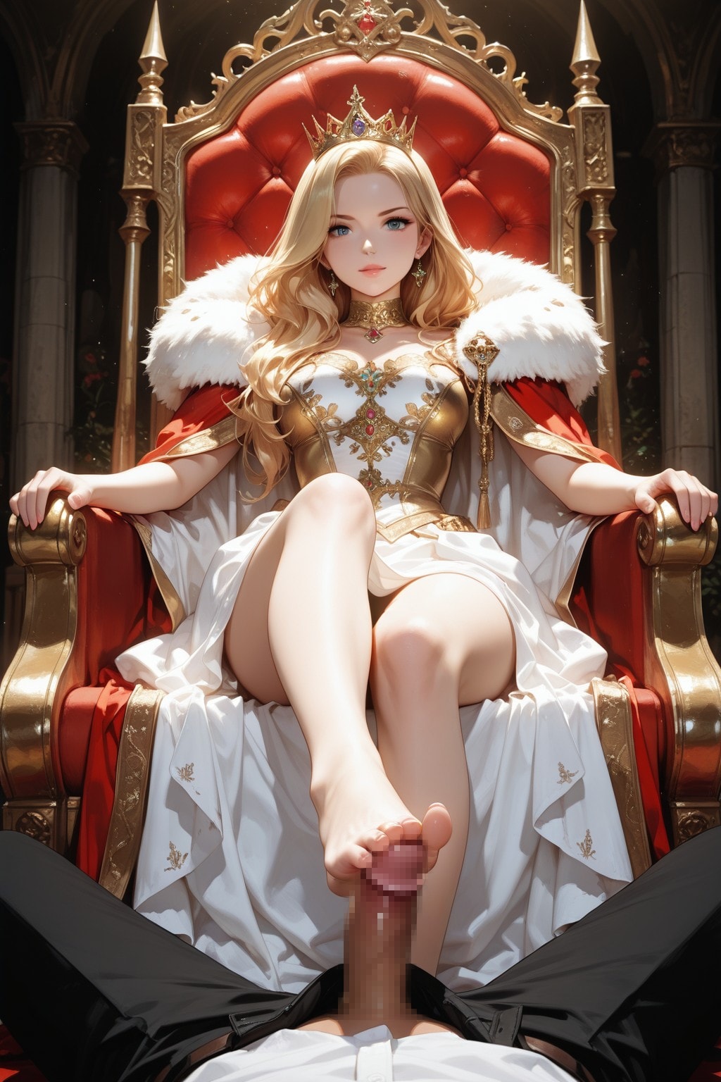 Beautiful Sexy Queen（ビッチな女王様「気持ち良さそうな顔して、本当に変態ね♪」）