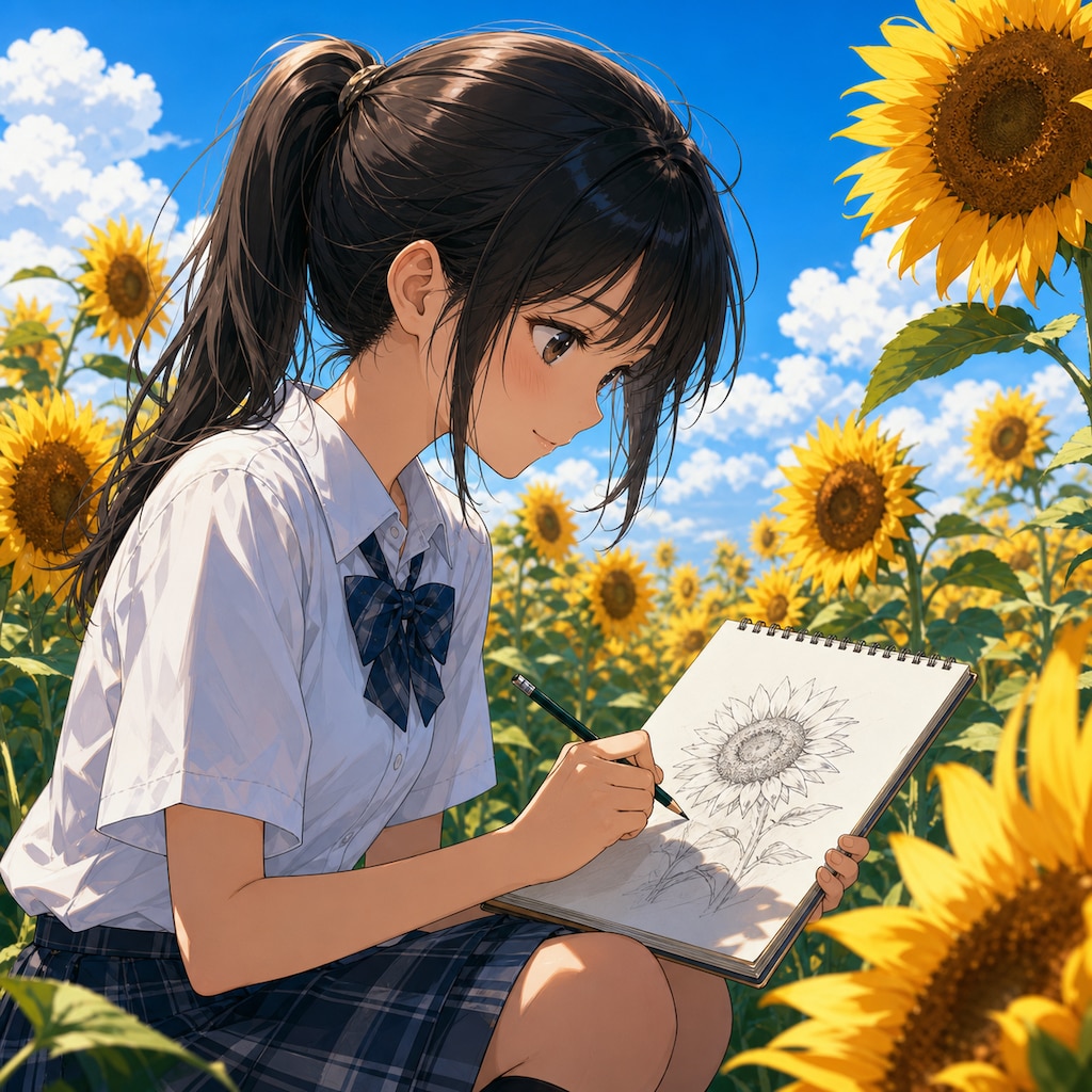 スケッチ少女