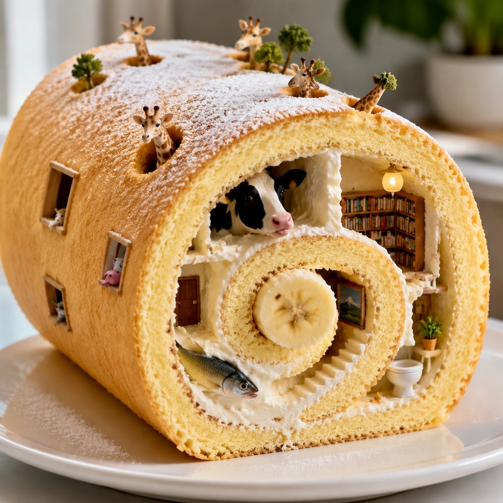 カサミラロールケーキ