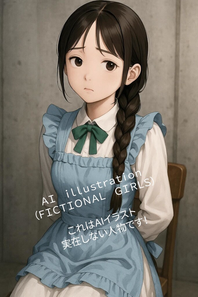 【カミレンシリーズ】囚われ強制断髪直前のヘアブレイド（ヘアメデンジャーブルーかほ）