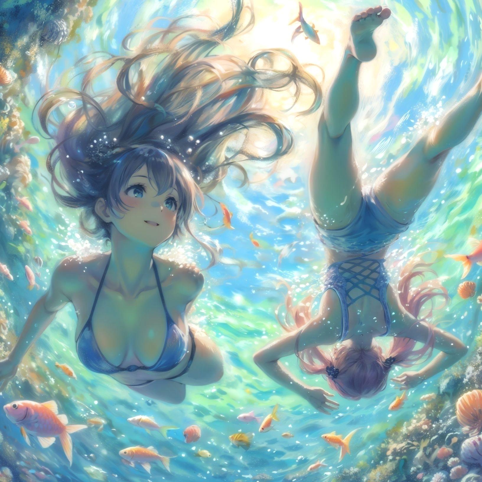 翡翠世界 | の人気AIイラスト・グラビア