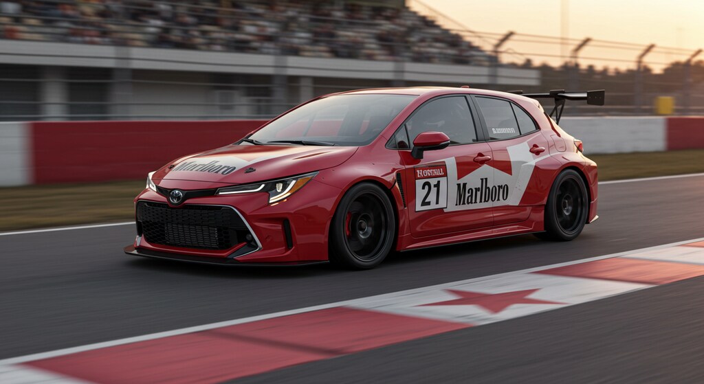マルボロGRカローラレーシングカー