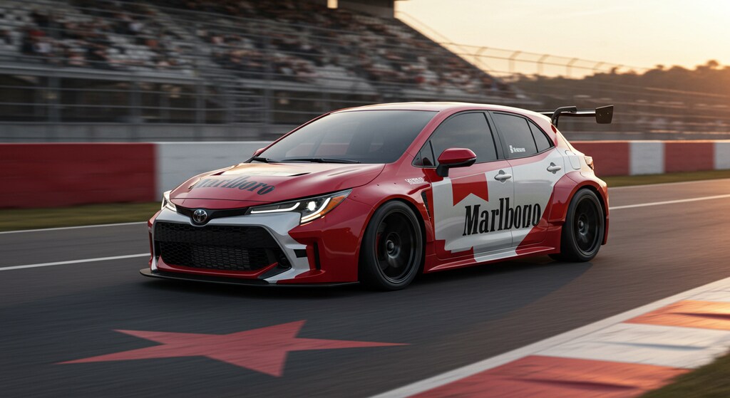 マルボロGRカローラレーシングカー