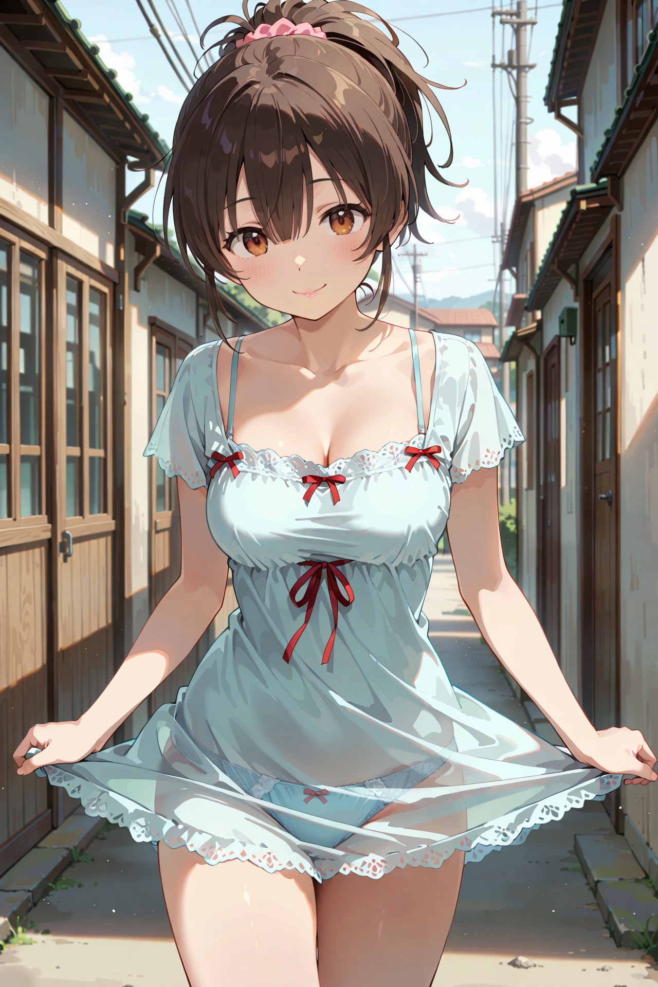 【撮影会】田舎で過ごす、ちょっと特別な夏（路地裏） Z623