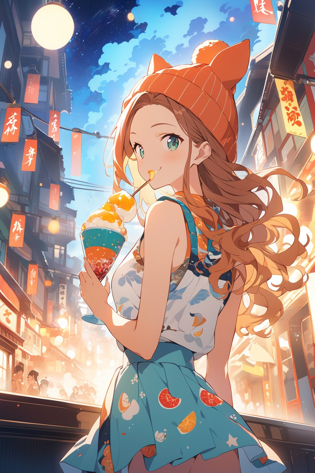 オレンジ髪ちゃん