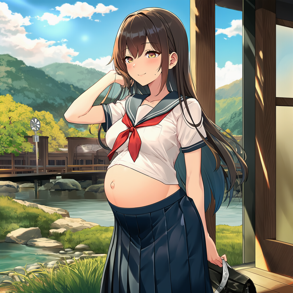 セーラー服（孕）