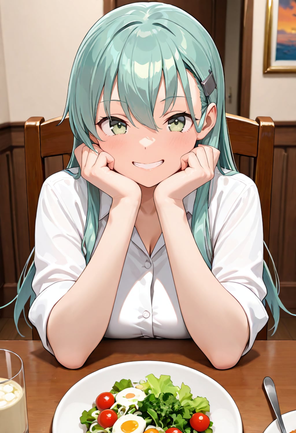 野菜もちゃんと食べるんだゾ～
