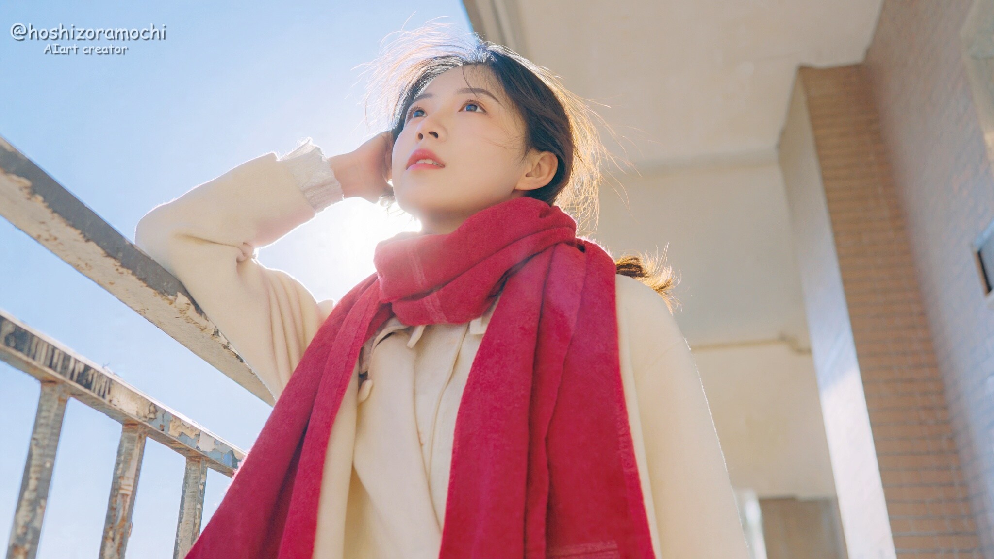 晴れた日のベランダ、心が弾む☀️