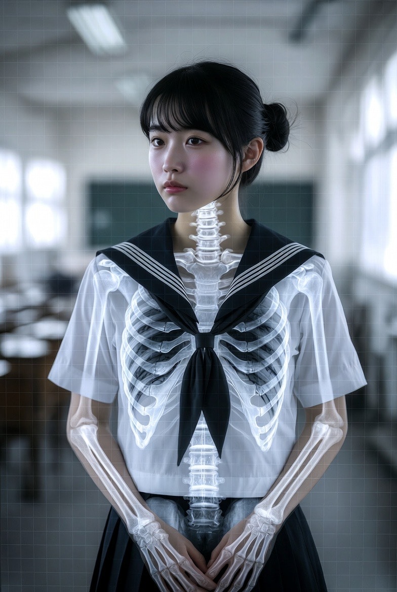 X線 | の人気AIイラスト・グラビア