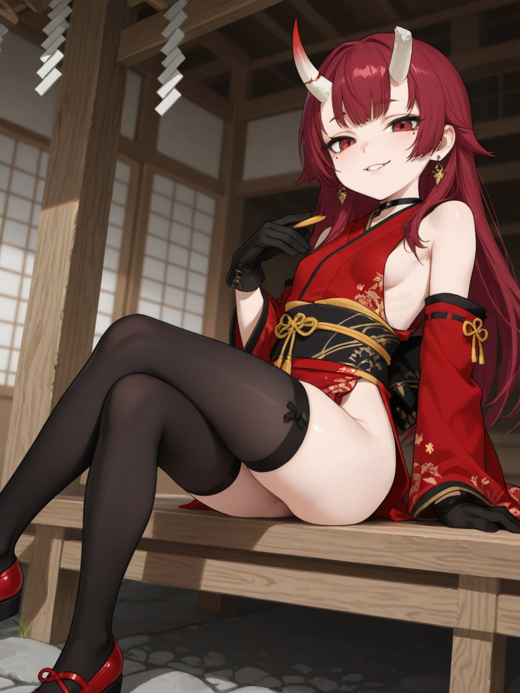 赤鬼の巫女赤鬼
