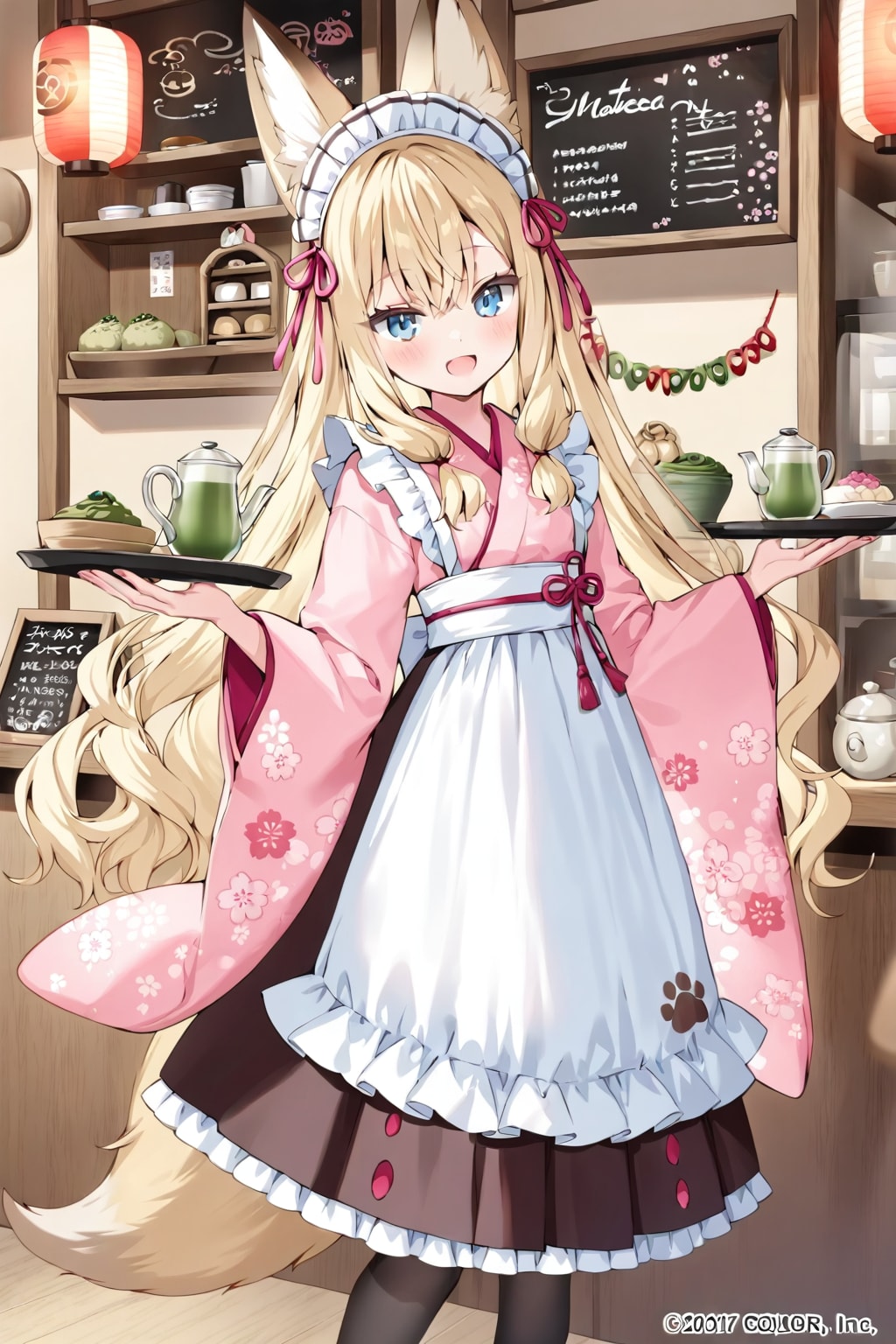 狐耳メイドカフェへようこそ