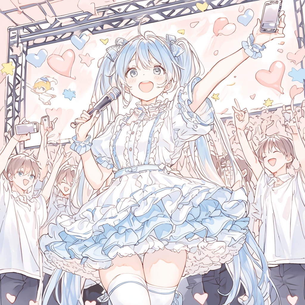 Mikuライブ | の人気AIイラスト・グラビア