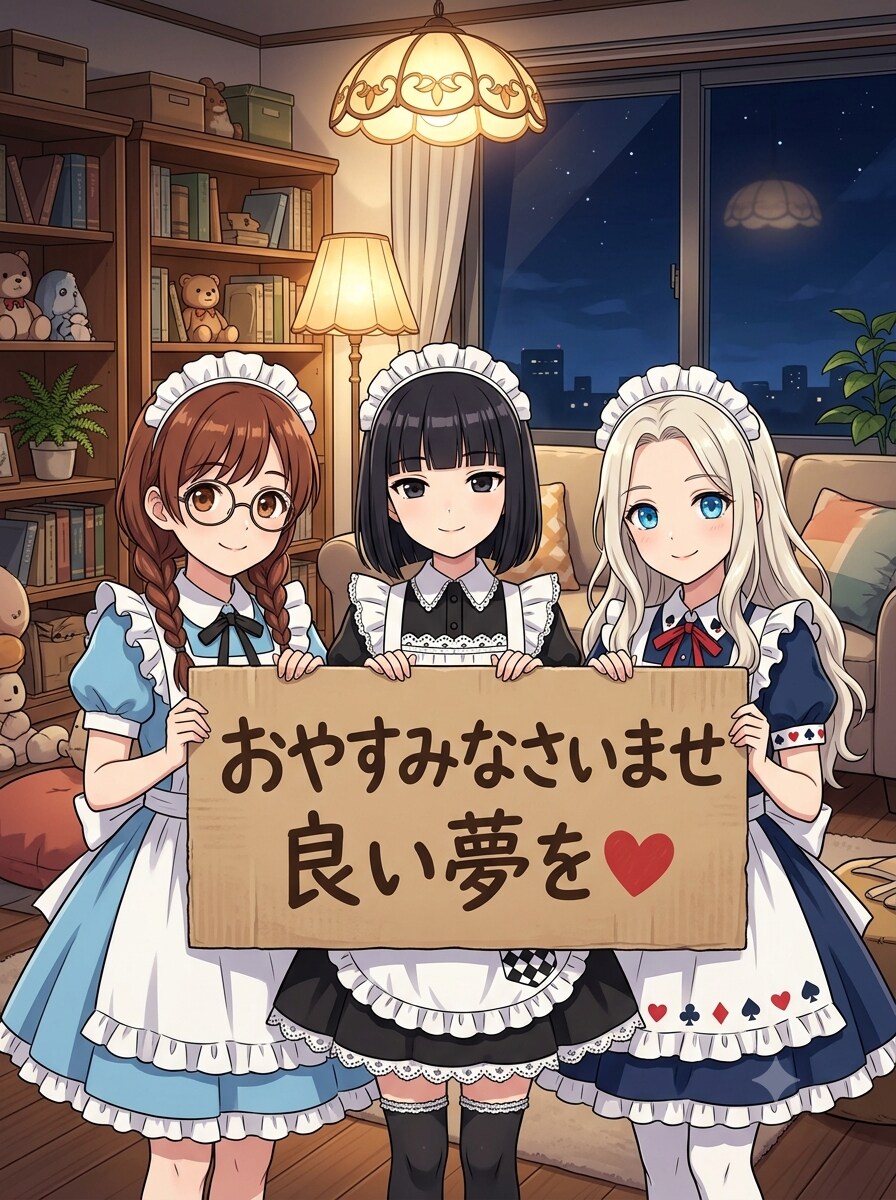 おやすみなさいませ、良い夢を❤️