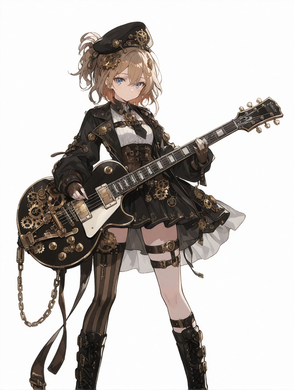 スチームパンクギタリストさん