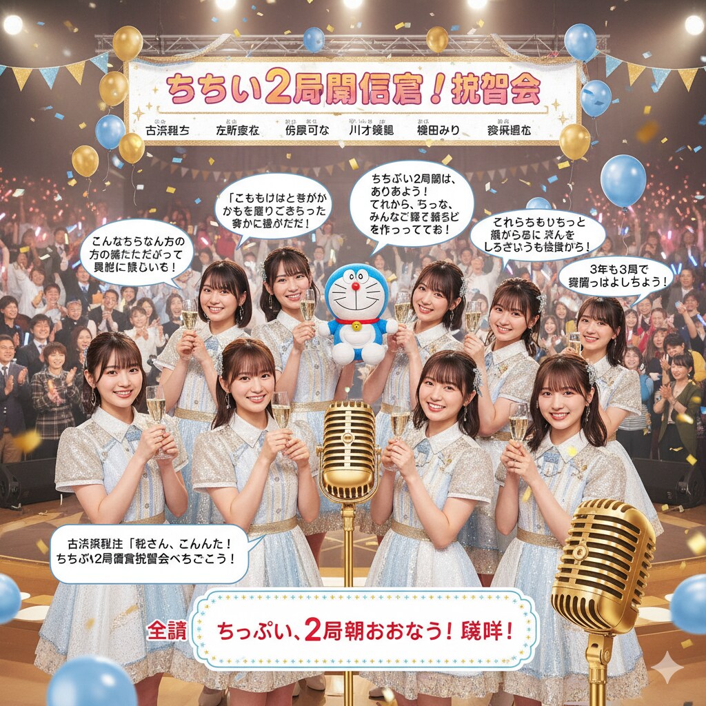 キューにストーリーできません　エピソード8「ちちぷい3周年記念！祝賀会」