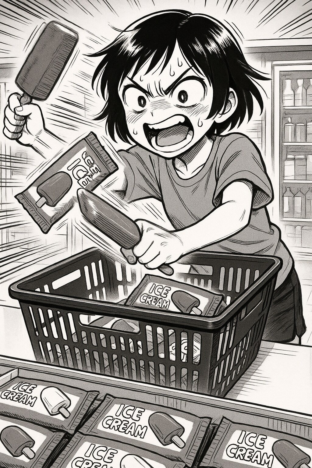 夏にアイスがッ！！