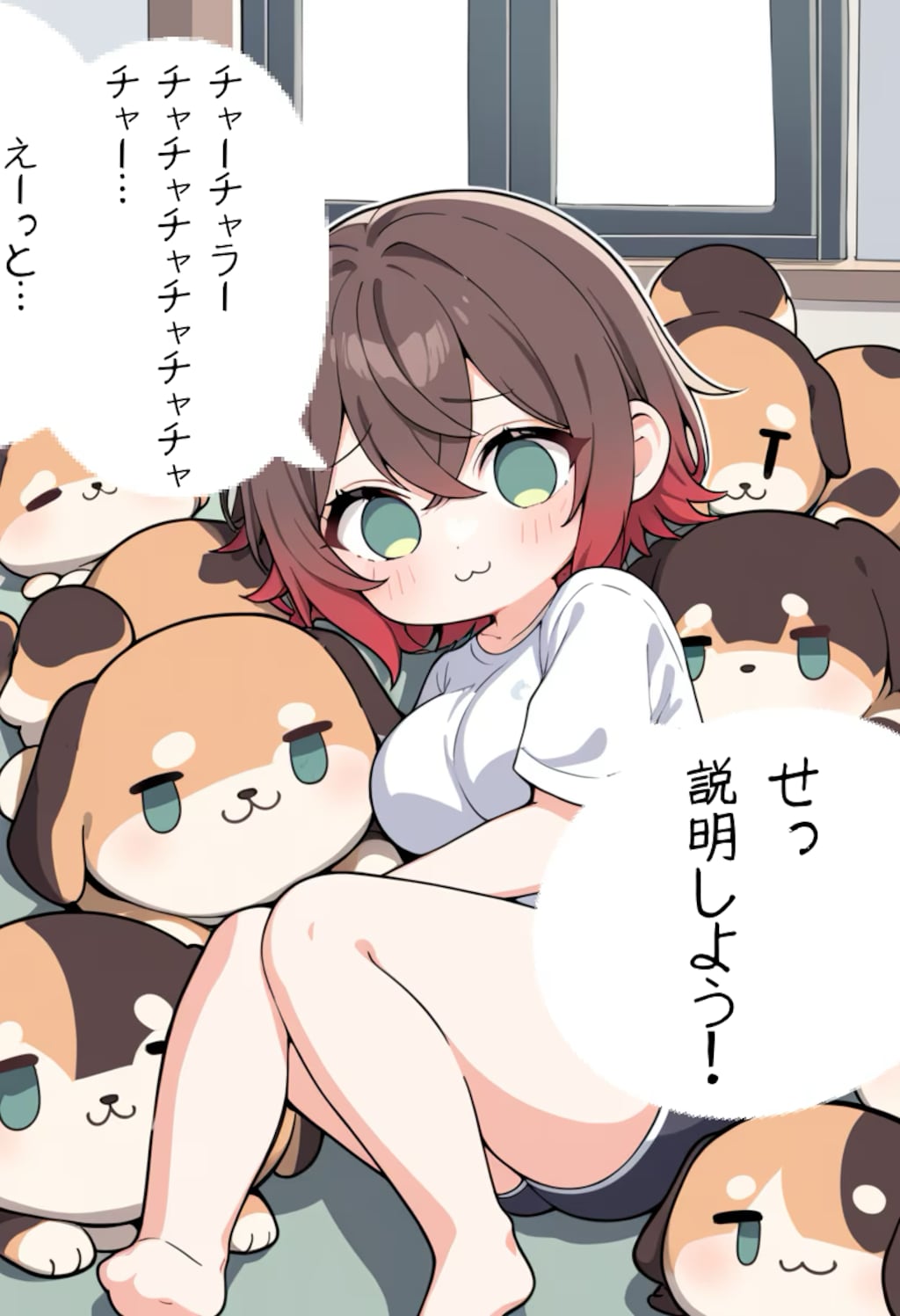 【セリフ入れました】何もない