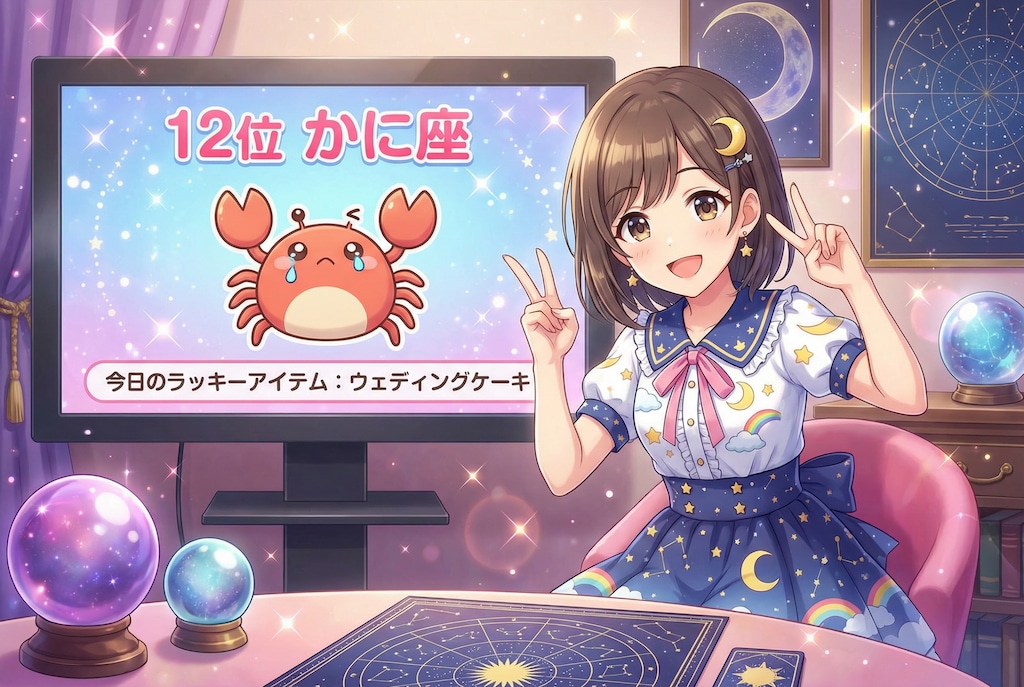 最下位は～…かに座！！