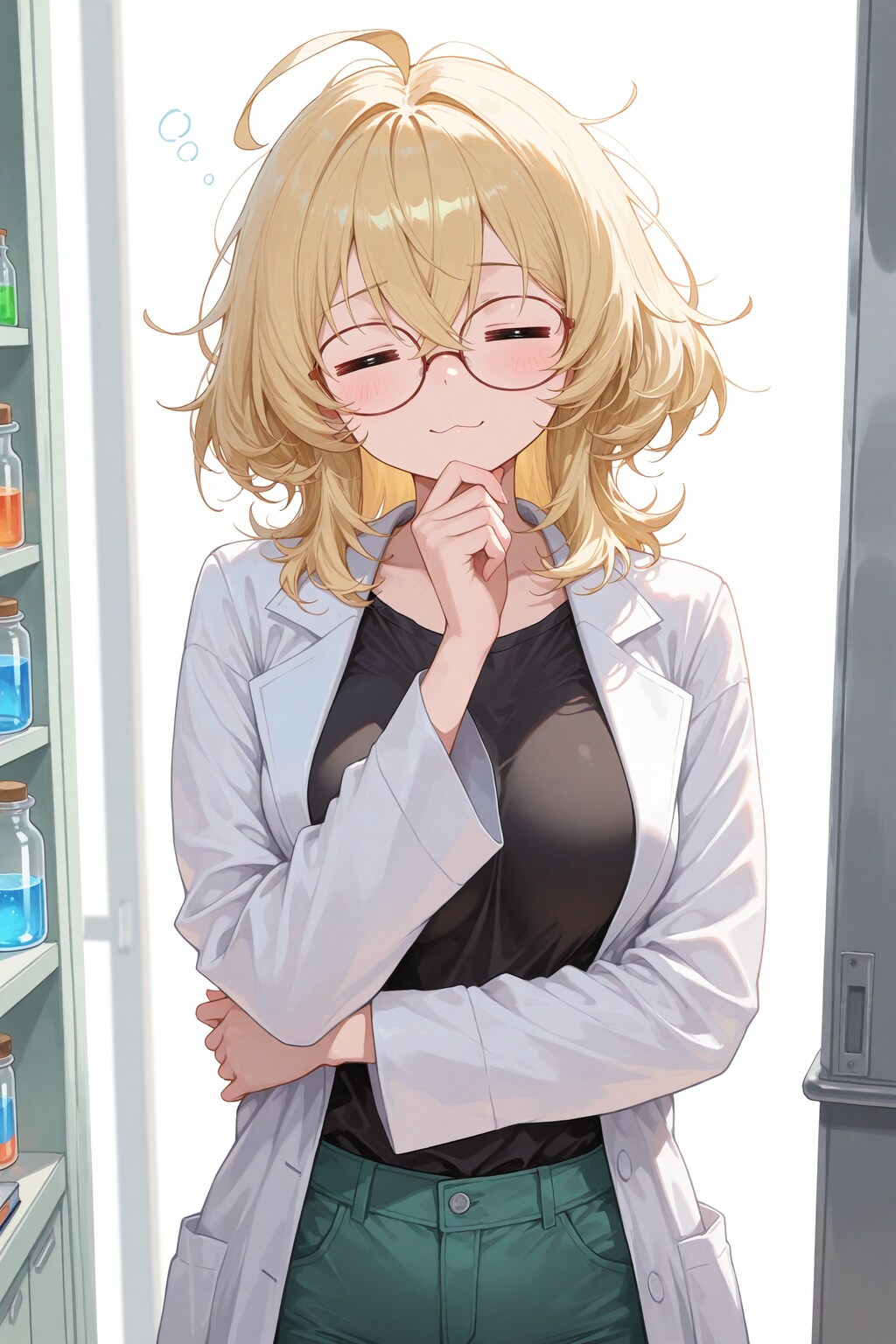 白衣は白コートになるのかな？