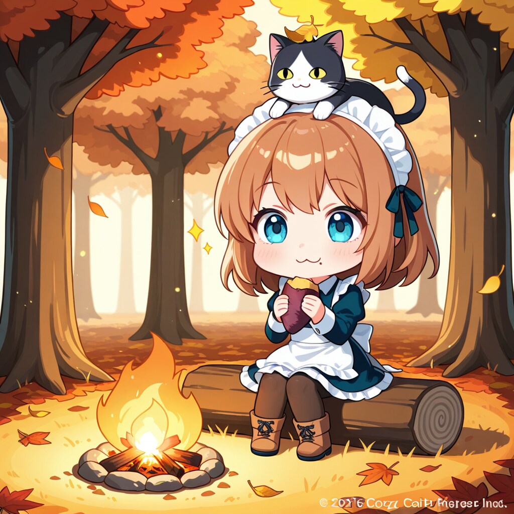 おいも大好きメイドさん