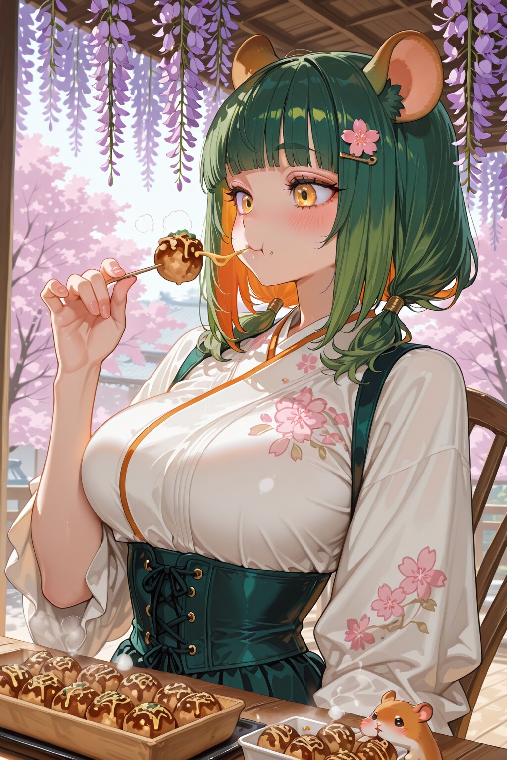 たこ焼き美味しいですっ♡ | の人気AIイラスト・グラビア