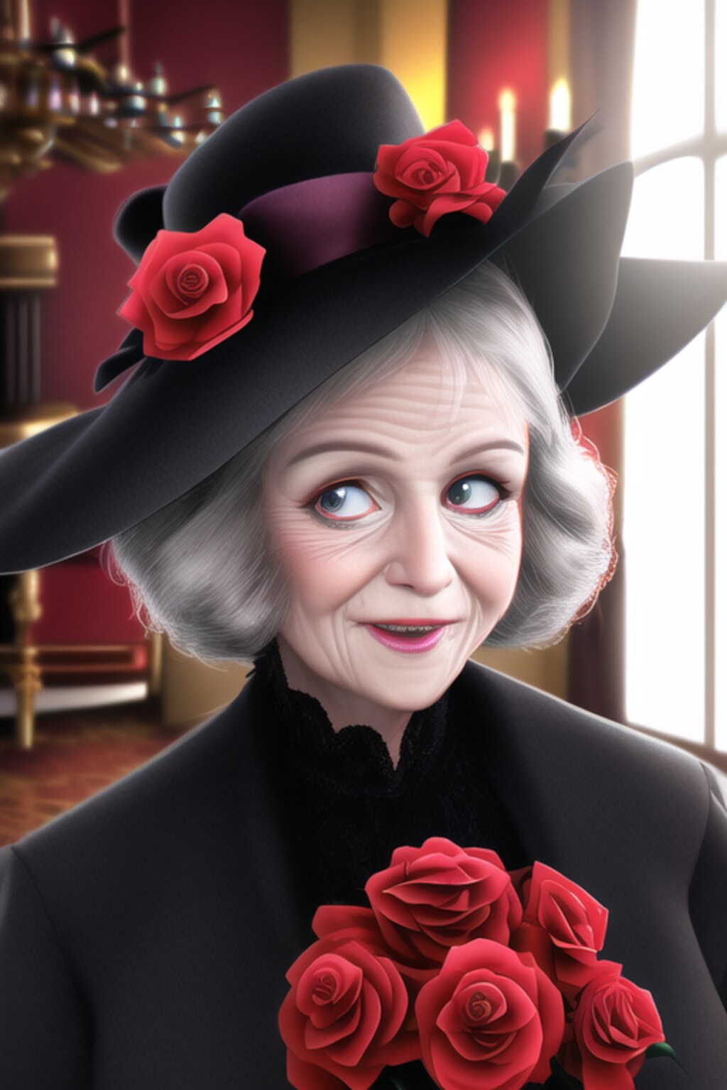 薔薇とおばあちゃま