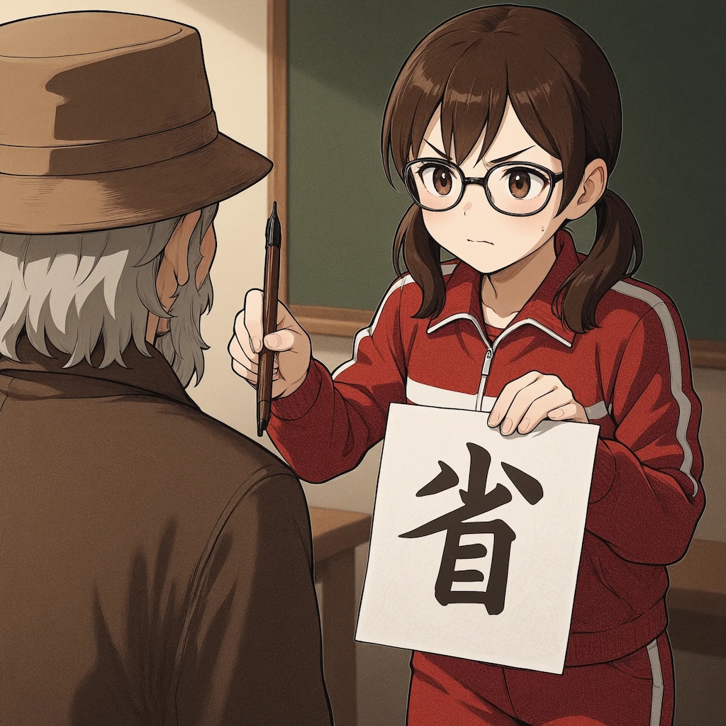 シノエミ先生が作者に贈ることば｢老｣｢沼｣｢省｣