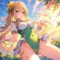 お花畑の妖精さん 3枚目