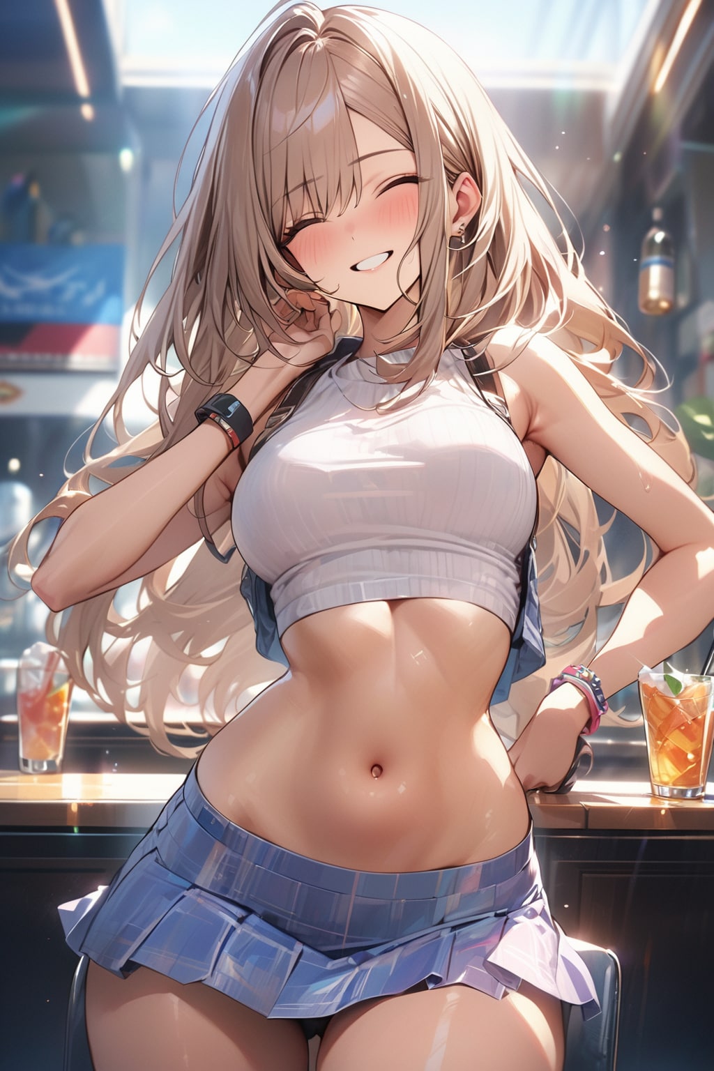 ユーザー企画参加　「へそ出し＋ウィンク　ーVer.01 VEGAー」