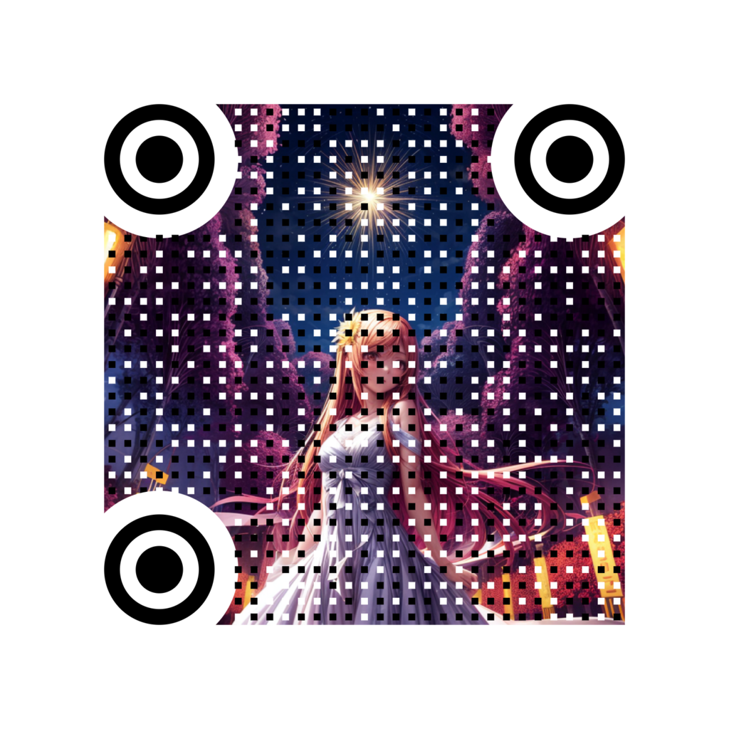 AIを活用したイラストQRコード生成のテスト第二段