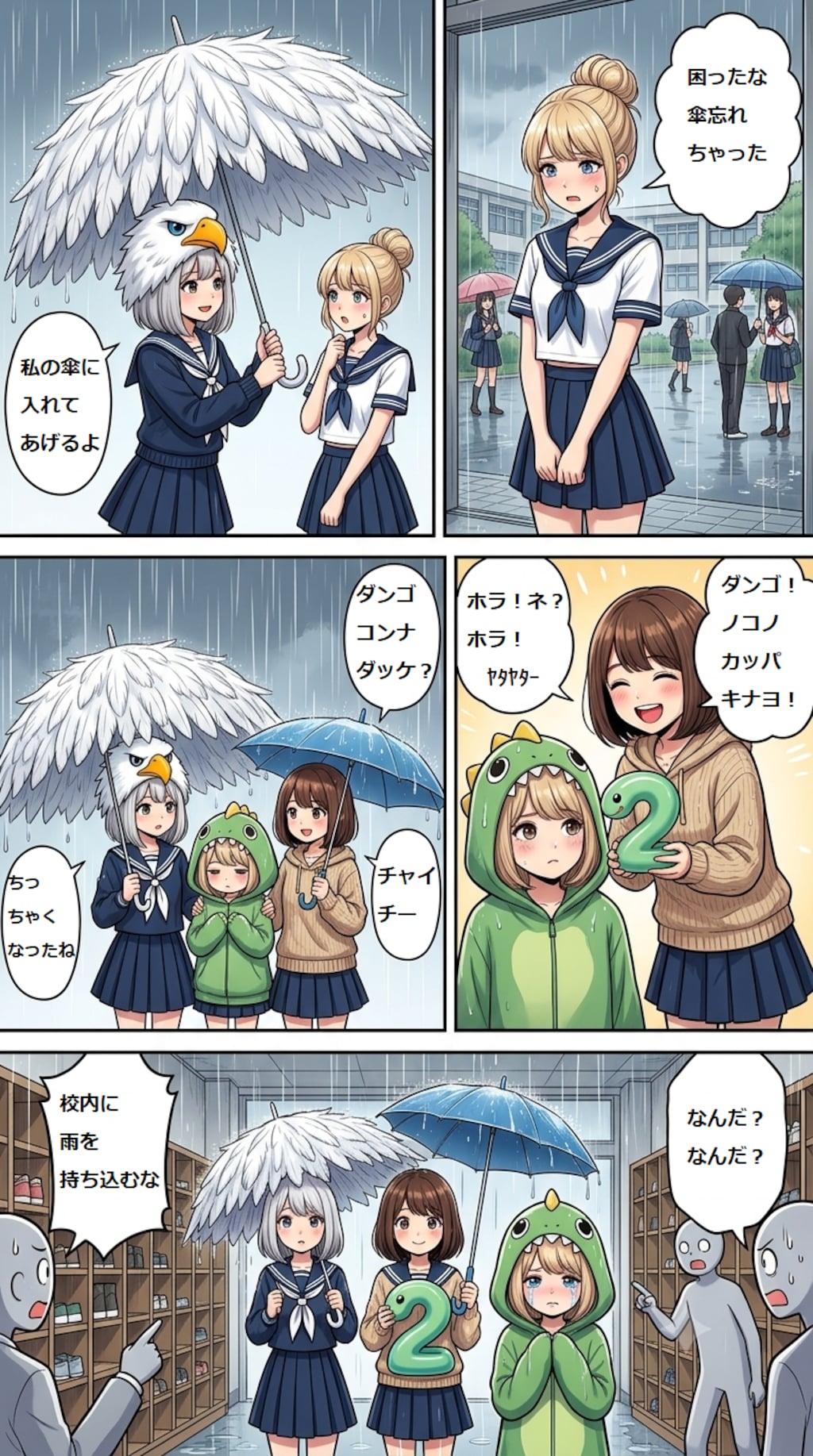 ノコと金団子　アンブレラ編