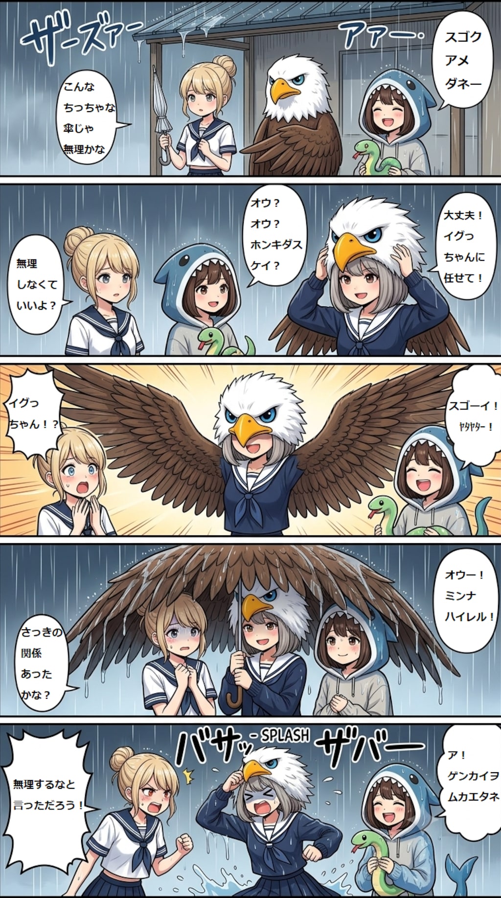 ノコと金団子　アンブレラ編