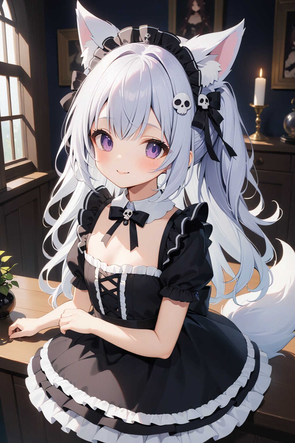おかえりエメラルドでケモメイド生成 | の人気AIイラスト・グラビア