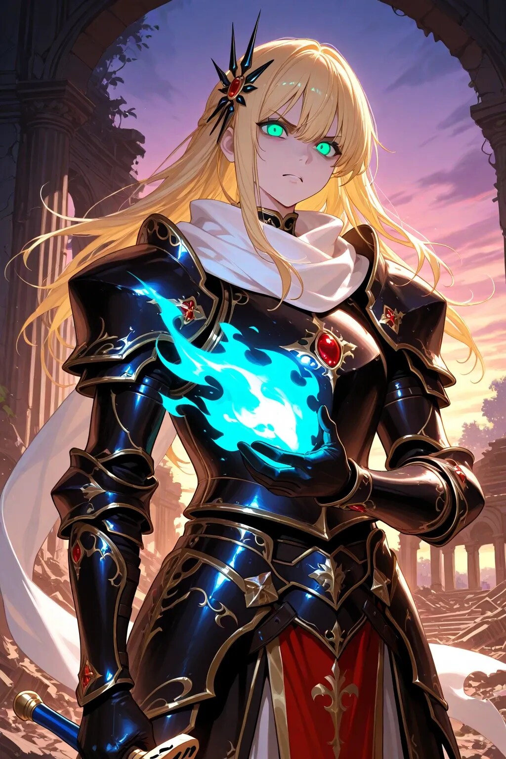死霊騎士エリスVS魔戦将軍ヒルデガルド