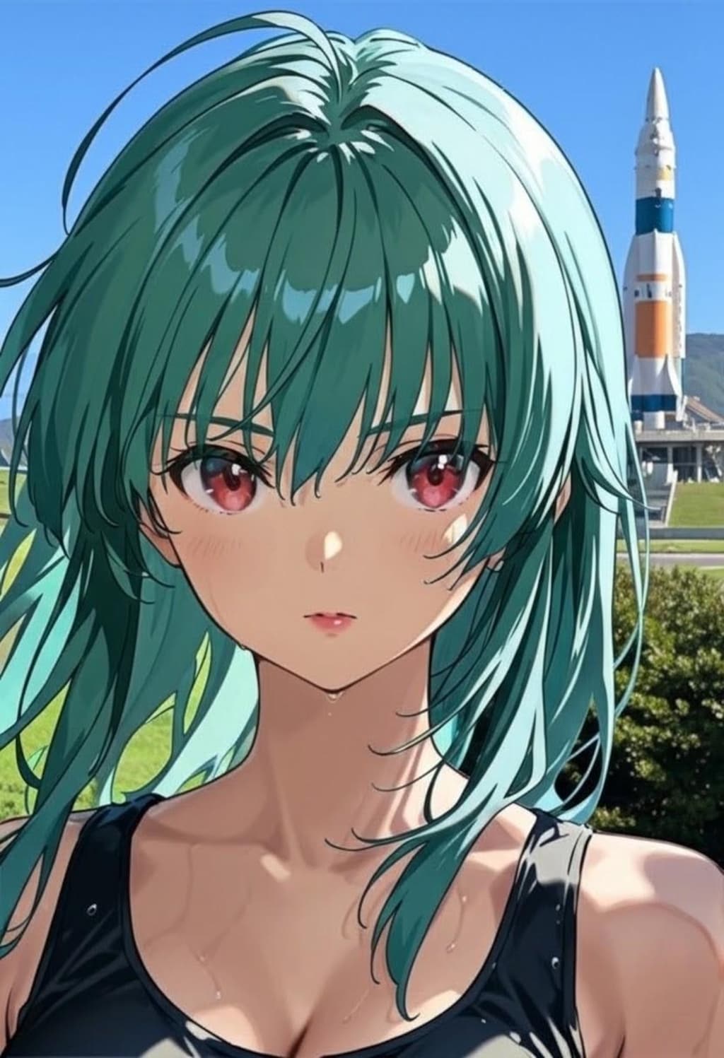 緑髪娘（722）