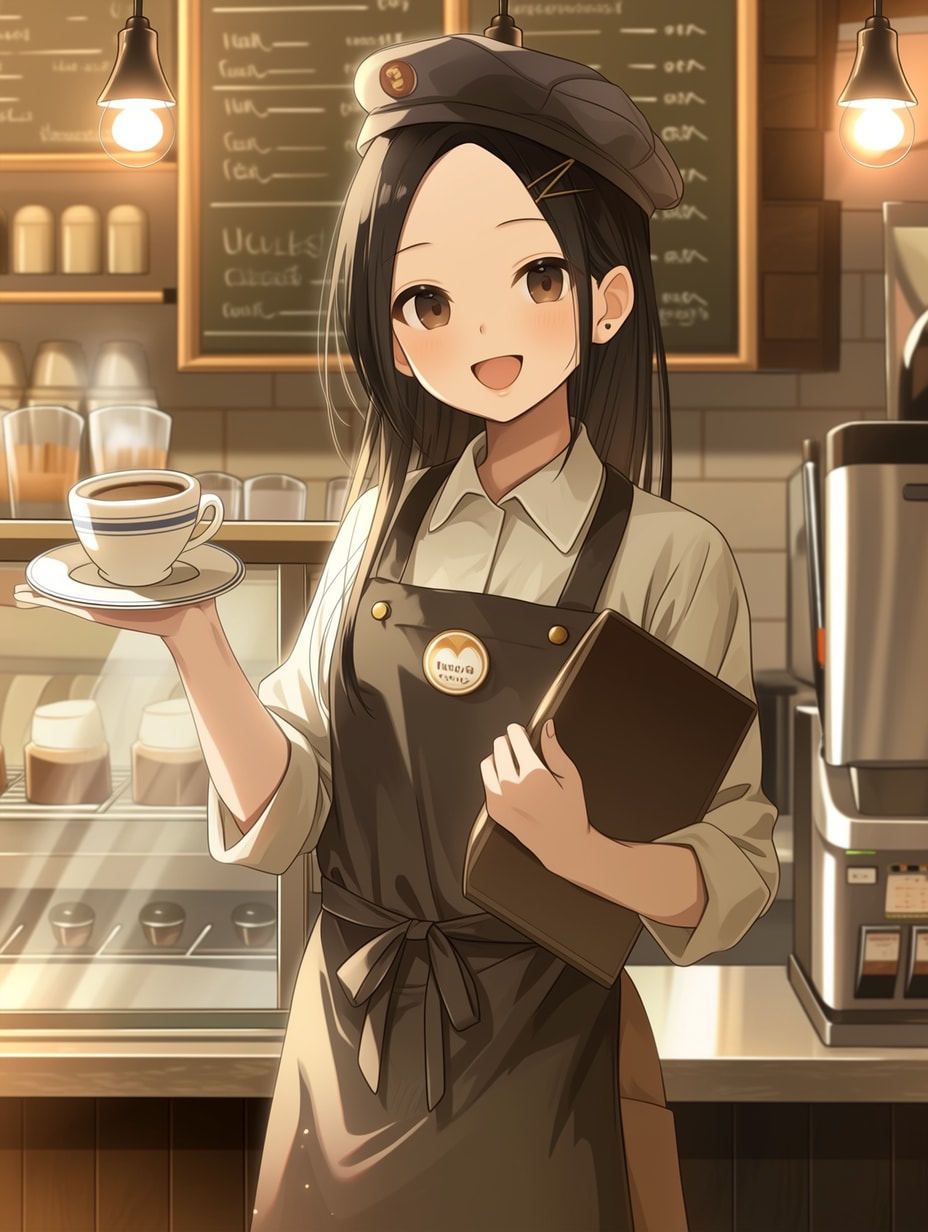 カフェのお姉さん☕✨184