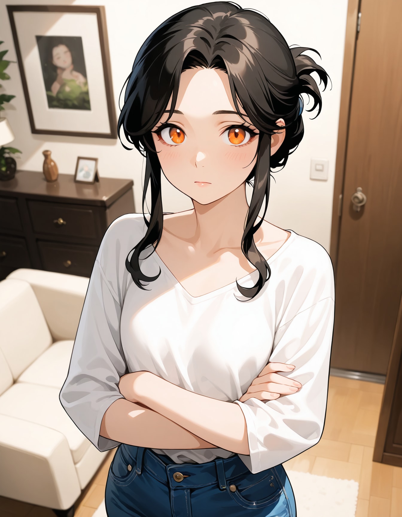 控えめお姉さん