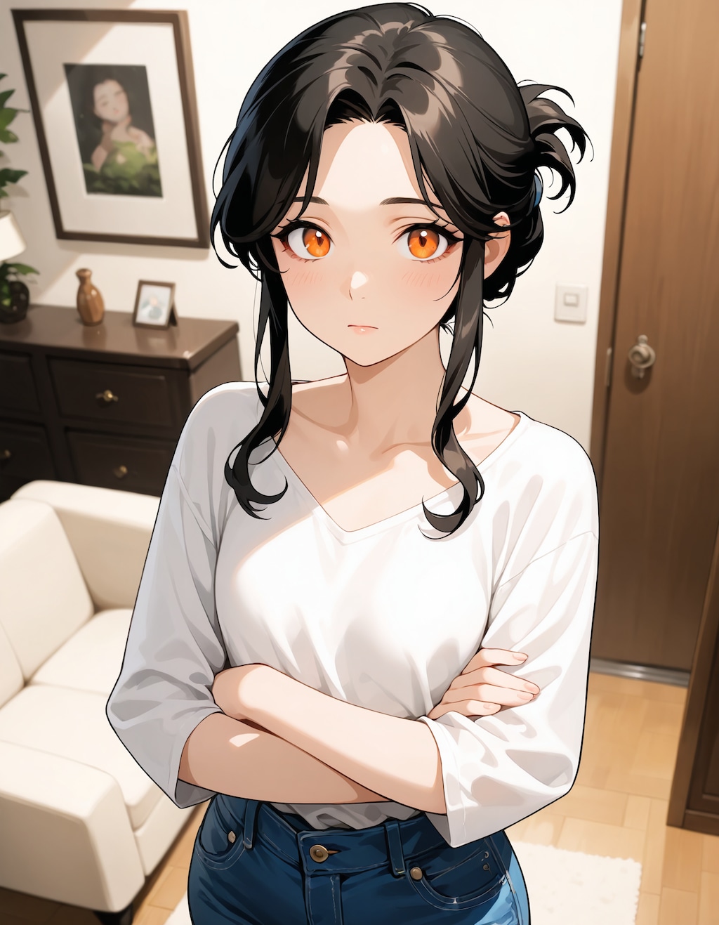 控えめお姉さん