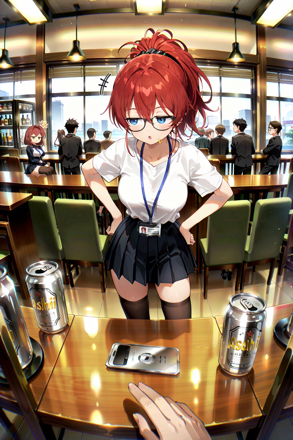 立ち飲み屋のジト目先生 Y824