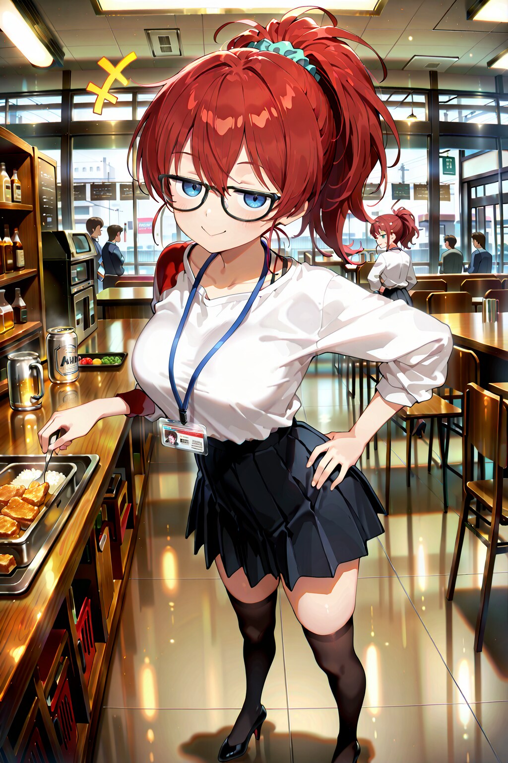 立ち飲み屋のジト目先生 Y824