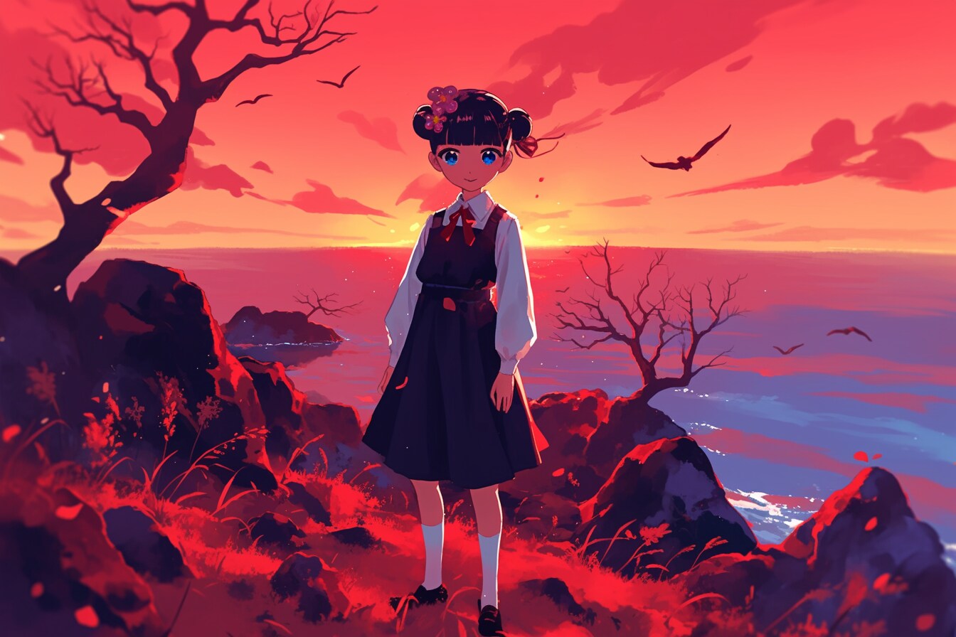 夕暮れのおだんごちゃん🍡✨181