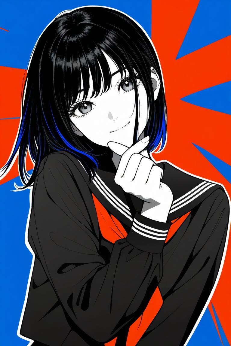 黒髪