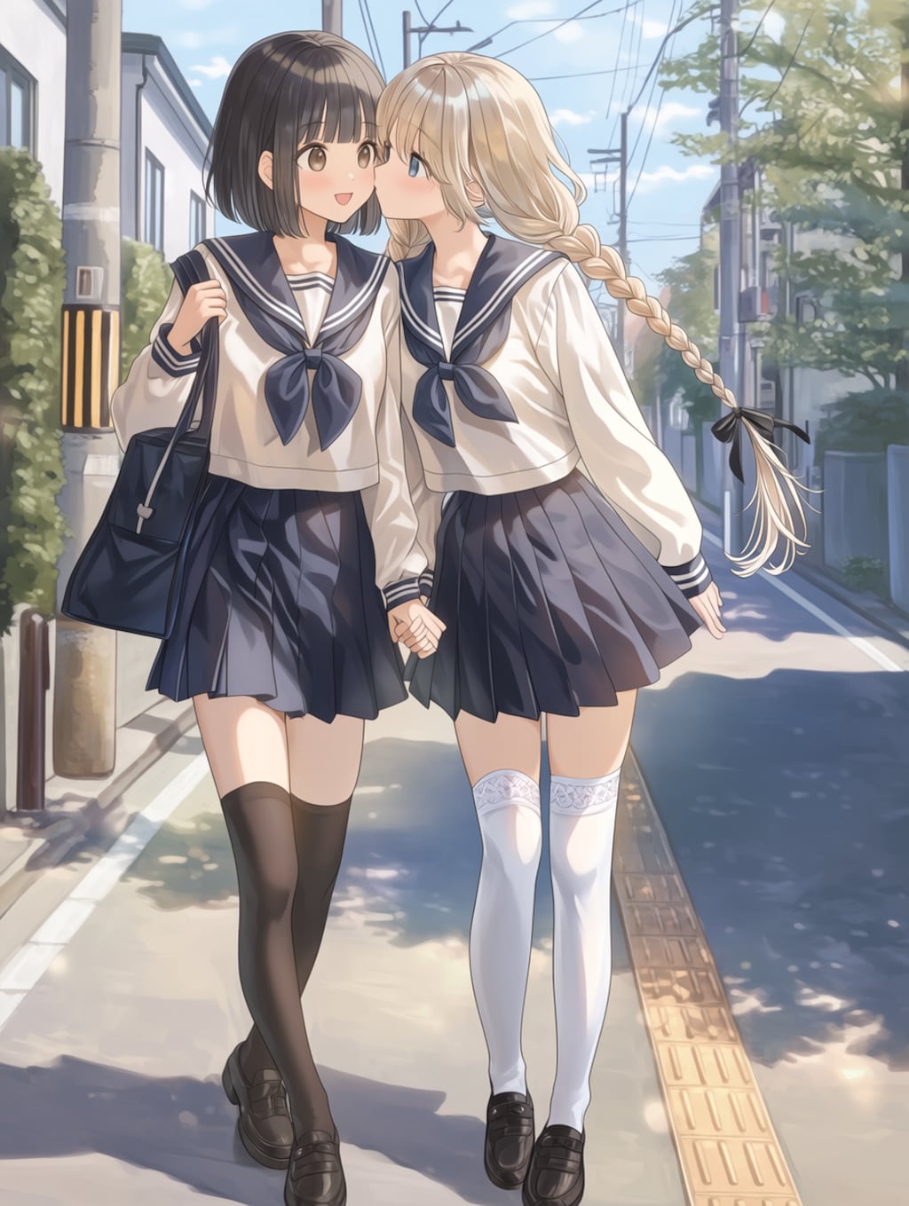 キスしたい二人のJK73