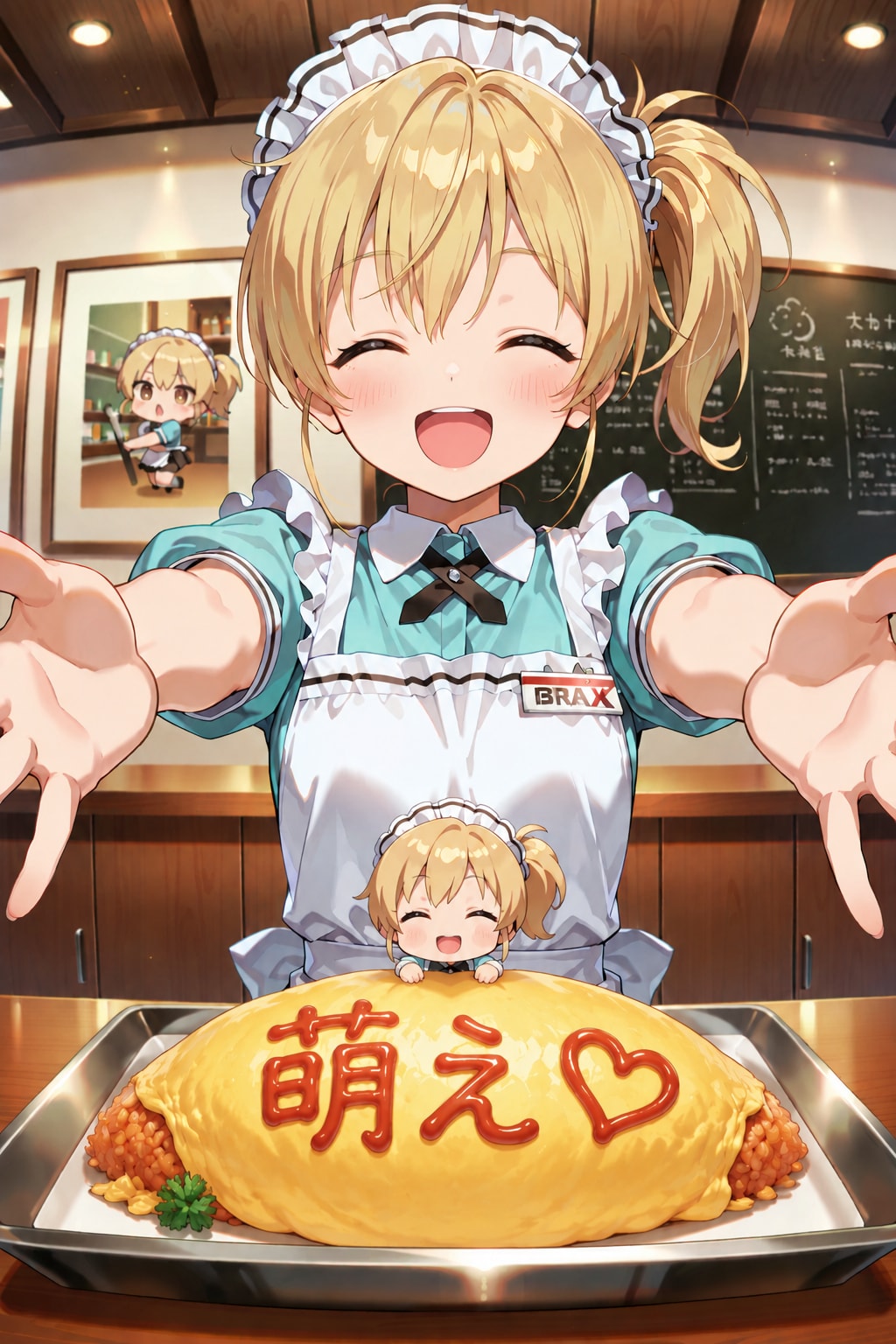 ちびキャラウェイトレスさん Z710