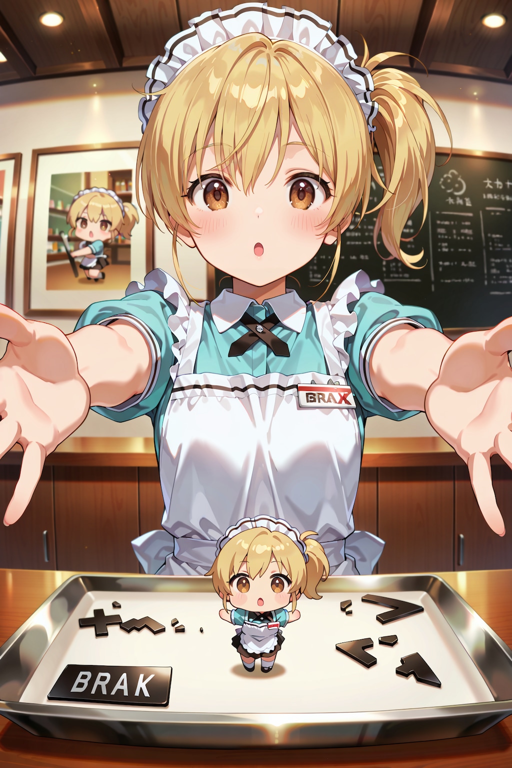 ちびキャラウェイトレスさん Z710